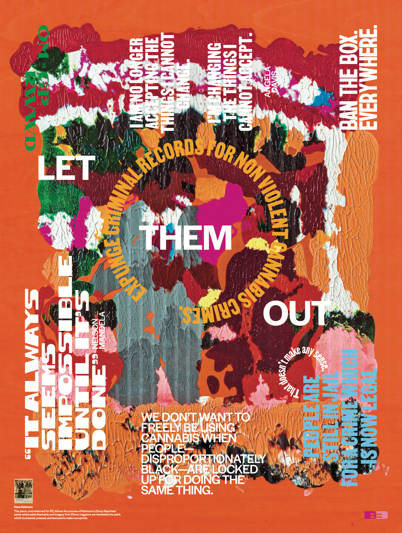 Dana Robinson x BEN'S BEST BLNZ Poster