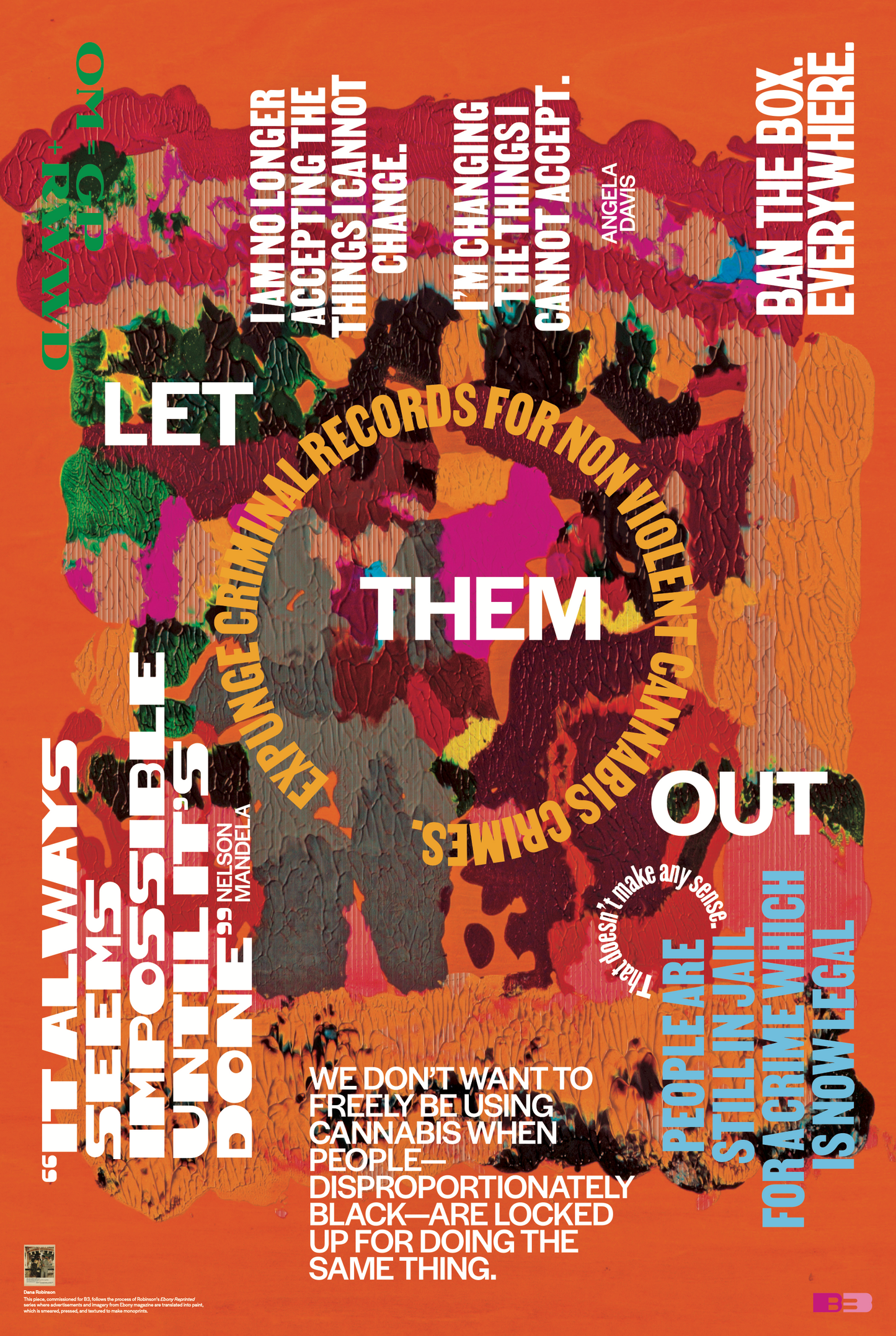 Dana Robinson x BEN'S BEST BLNZ Poster